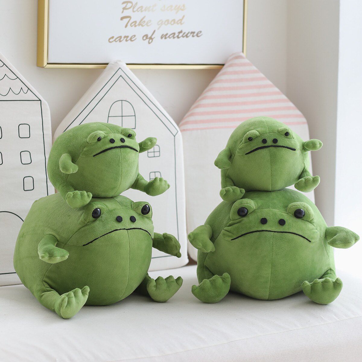 Funny Frog Plush Toys 20cm/32cm