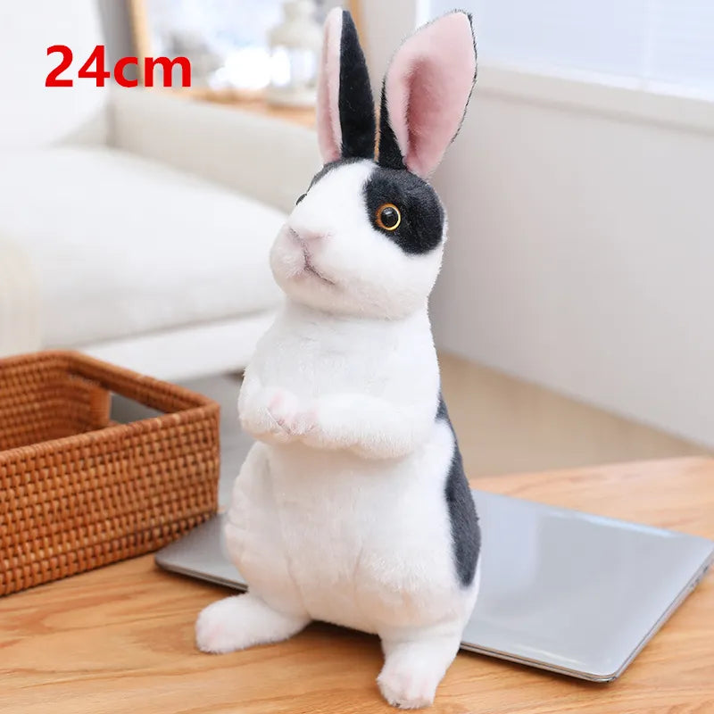 Long Ears Rabbit Lifelike Plush Toys 13/16/18/24cm - 17 Styles