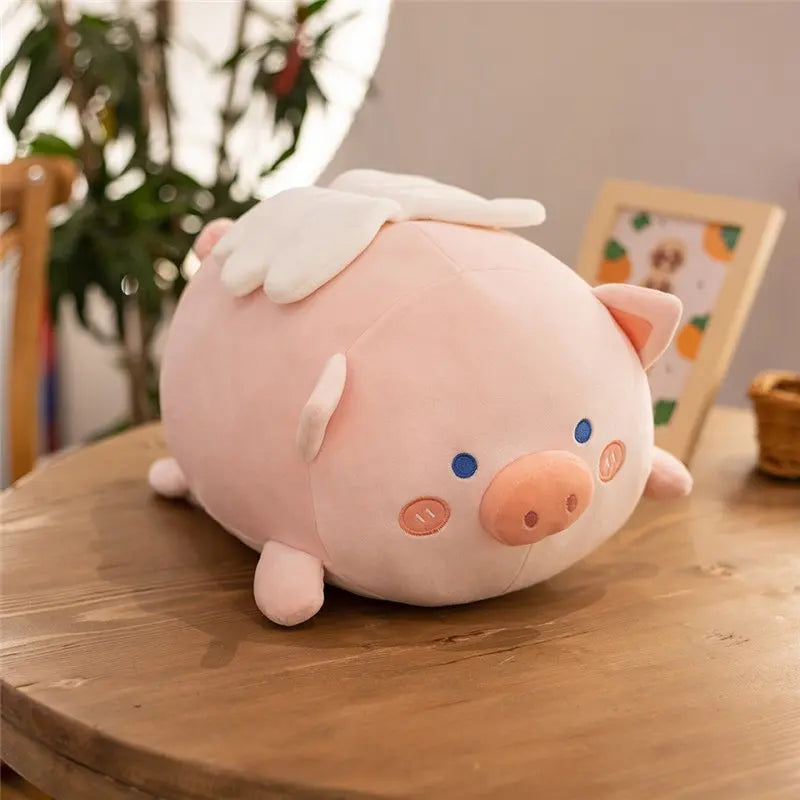 Lying Animal (Dog/Elephant/Pig/Tiger) With Wing Pillow Plush Toys 35cm