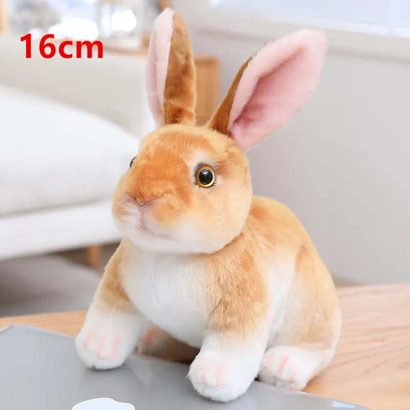 Long Ears Rabbit Lifelike Plush Toys 13/16/18/24cm - 17 Styles