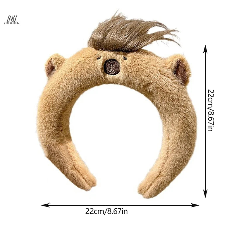 Cute/Kawaii Capybara Plush Headband - 4 Styles