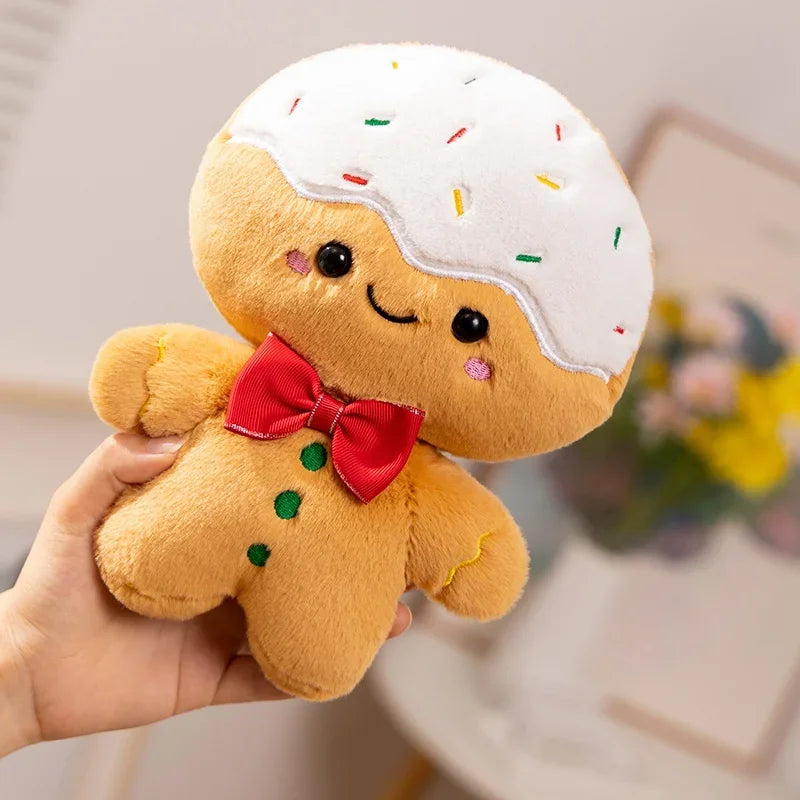 Christmas (Gingerbread Man) Plush Toys 25cm - 3 Styles