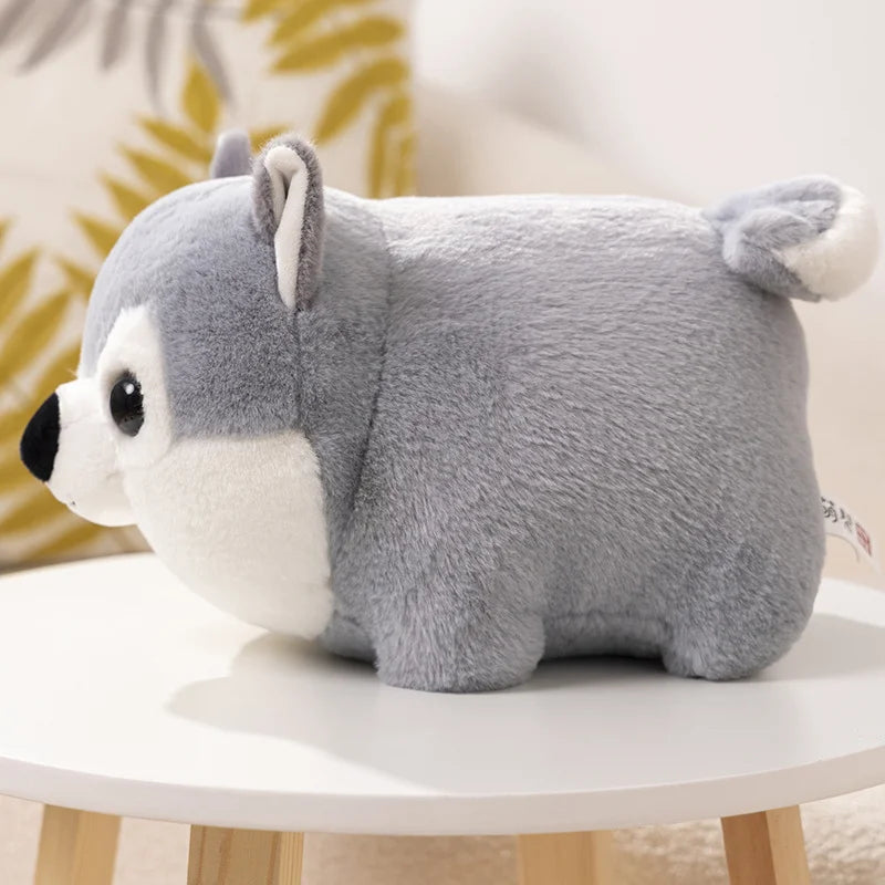 Cute Round Animal (Pig/Dog/Cow) Plush Toys 25/35cm