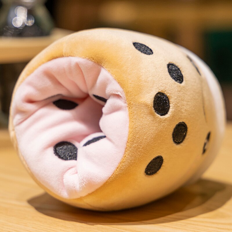 Reversible Bubble Milk Tea Plush Toys 15cm/25cm