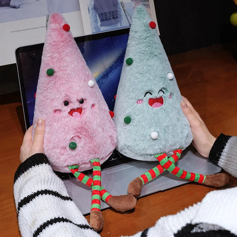 Cute/Funny Christmas (Tree) Plush Toys 30/45cm - Blue/Pink