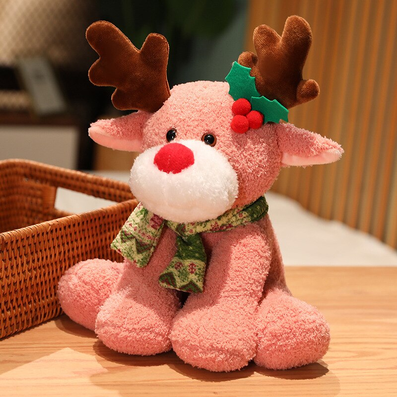 Christmas (Sitting Reindeer) Plush Toys 32cm