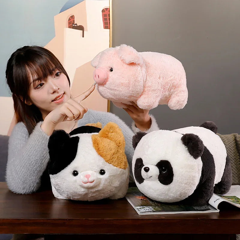 Cute Animal (Pig/Dog/Cat/Panda/Axolotl/Sloth) Plush Toys 30/40cm