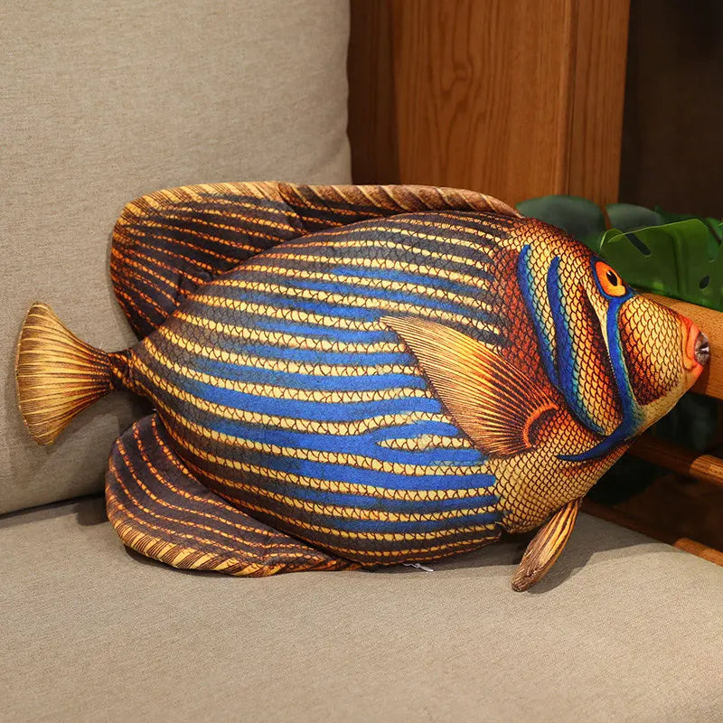 Fish Lifelike/3D Simulation Plush Toys 50/70/90/110cm - 6 Styles