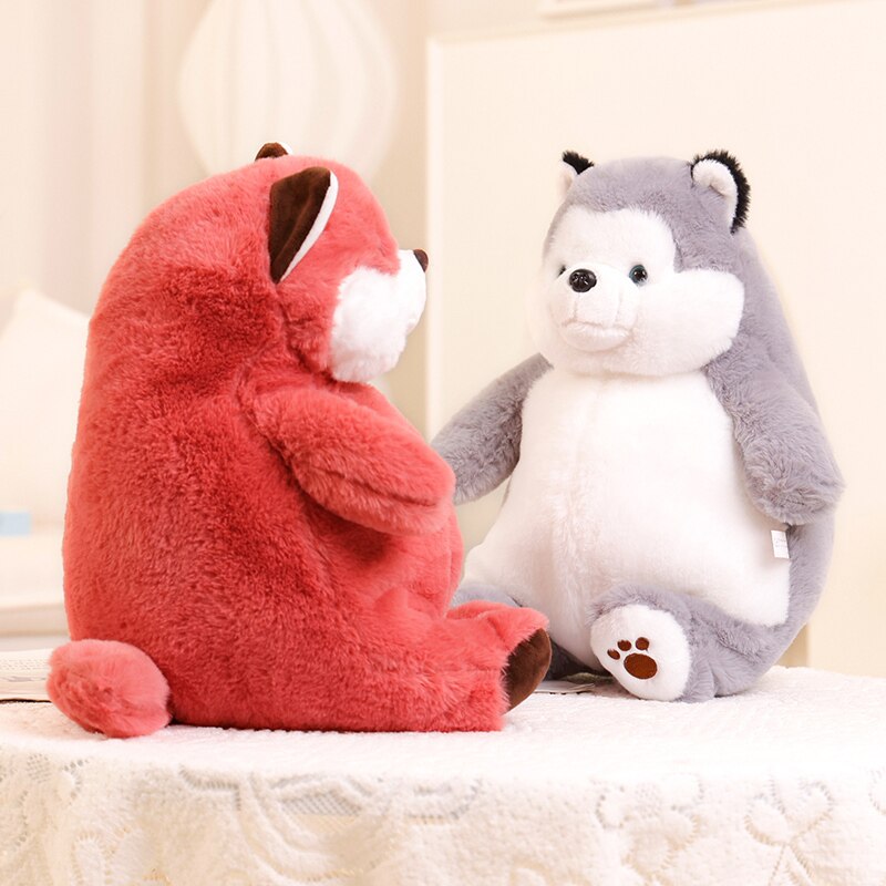 Animal (Polar Bear/Husky Dog/Fox) Plush Toys 27cm-55cm