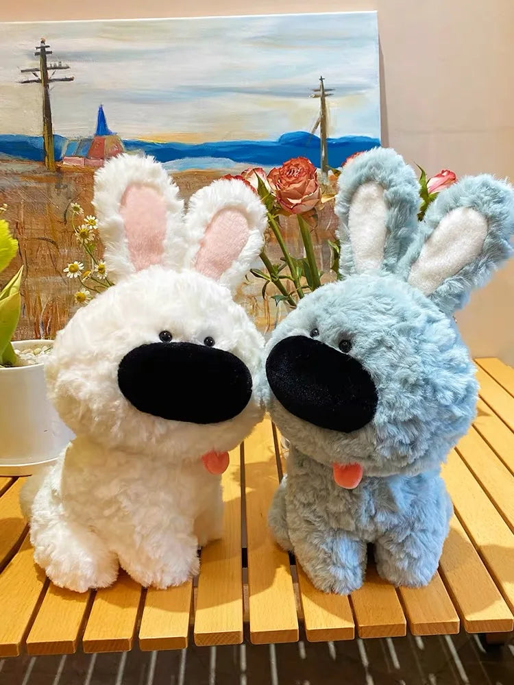 Funny Big Nose Animal (Dog/Rabbit/Bear/Duck) Plush Toys 30cm - 11 Styles