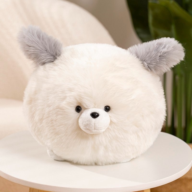 Funny Dog/Pig Round Shaped Plush Toys 30cm