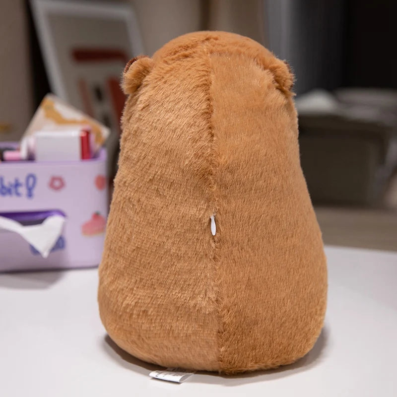 Cute Capybara With Milk Plush Toys 23/35cm