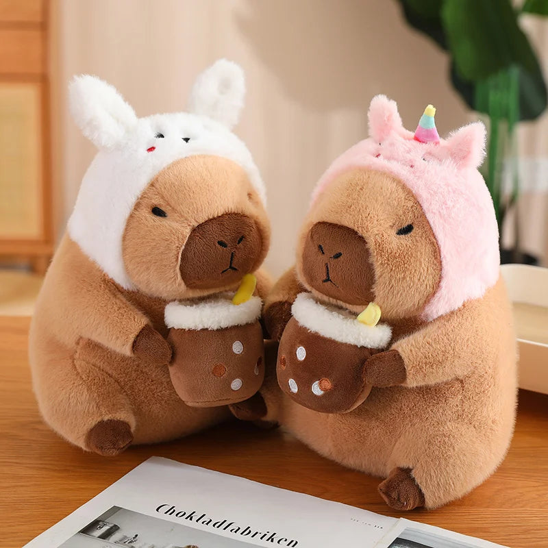 Cute Capybara With Dress Up Plush Toys 30/40cm - 6 Styles