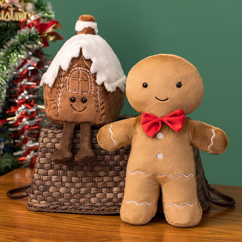 Christmas (Tree/Wreath/Gingerbread Man/House) Plush Toys 30-45cm