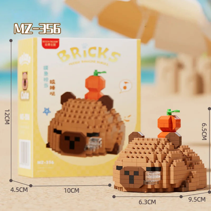 Capybara Mini Building Blocks - 6 Styles (V2)