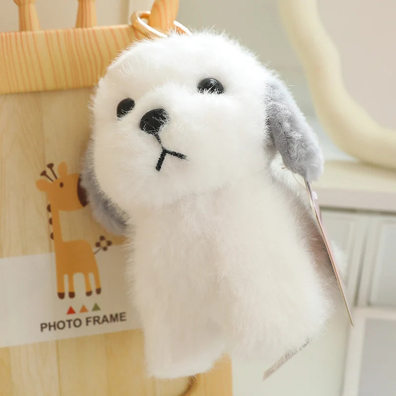 Cute Dog Plush Keychains 14cm - 5 Styles