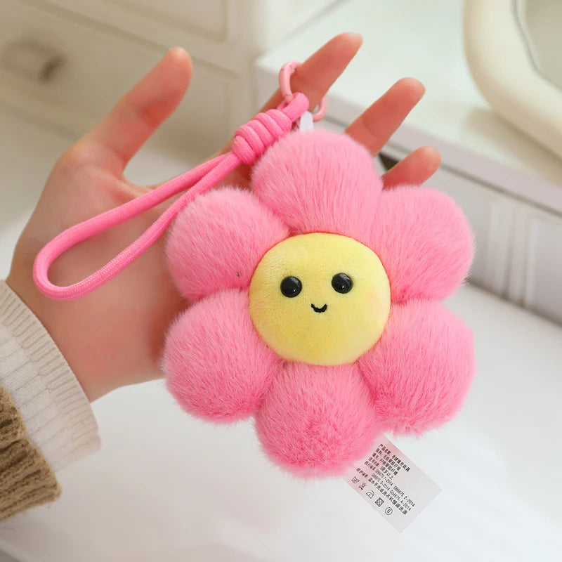Cute Flower Plush Keychain 12cm - 12 Styles