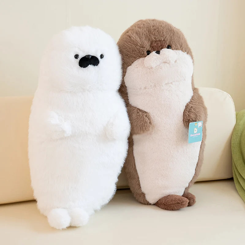 Cute Brown/Blue/White Seal Plush Toys 40/70cm