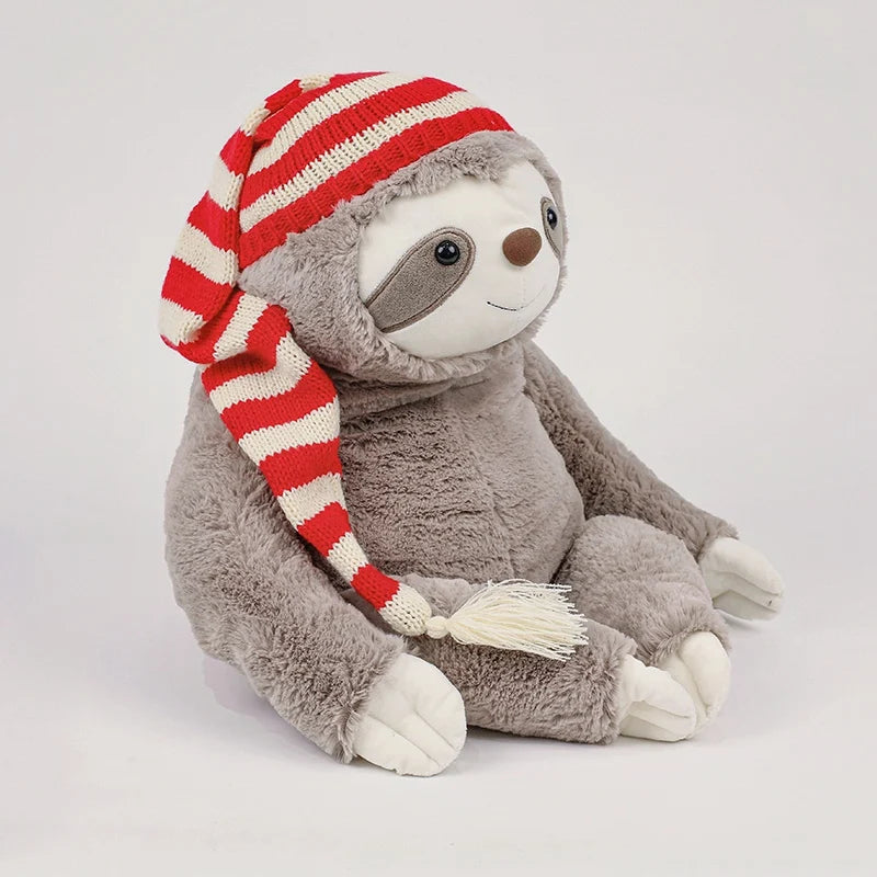 Cute Sloth WIth Hat Plush Toys 22/38/60/80cm