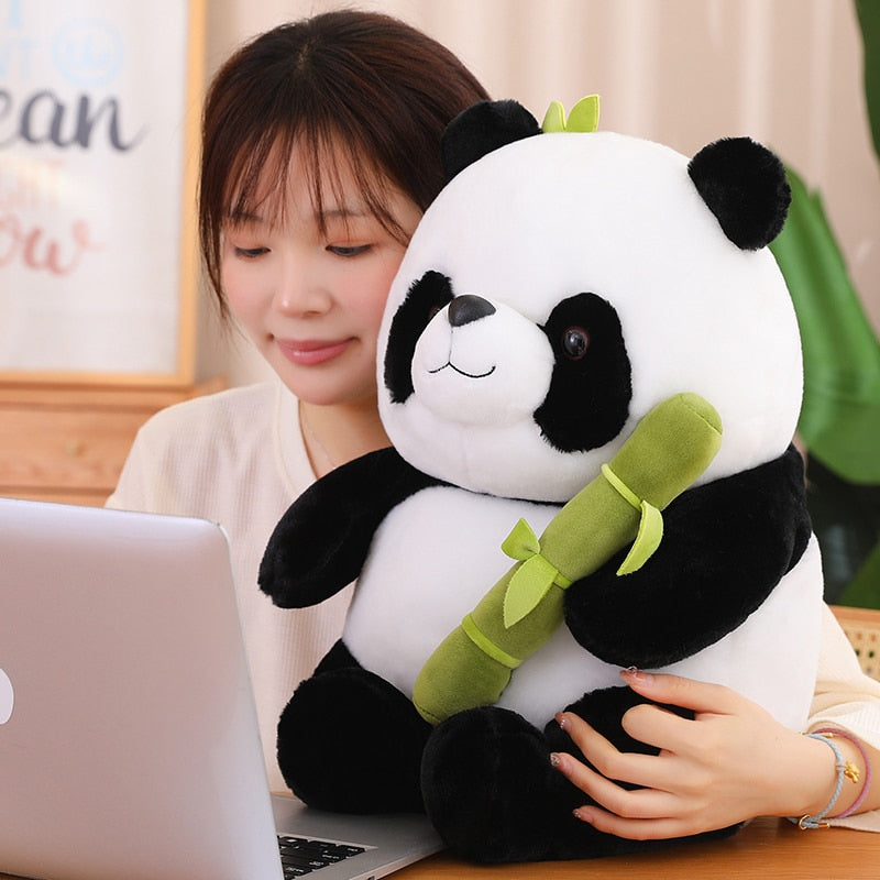 Panda (Holding Bamboos) Plush Toys 25cm-45cm