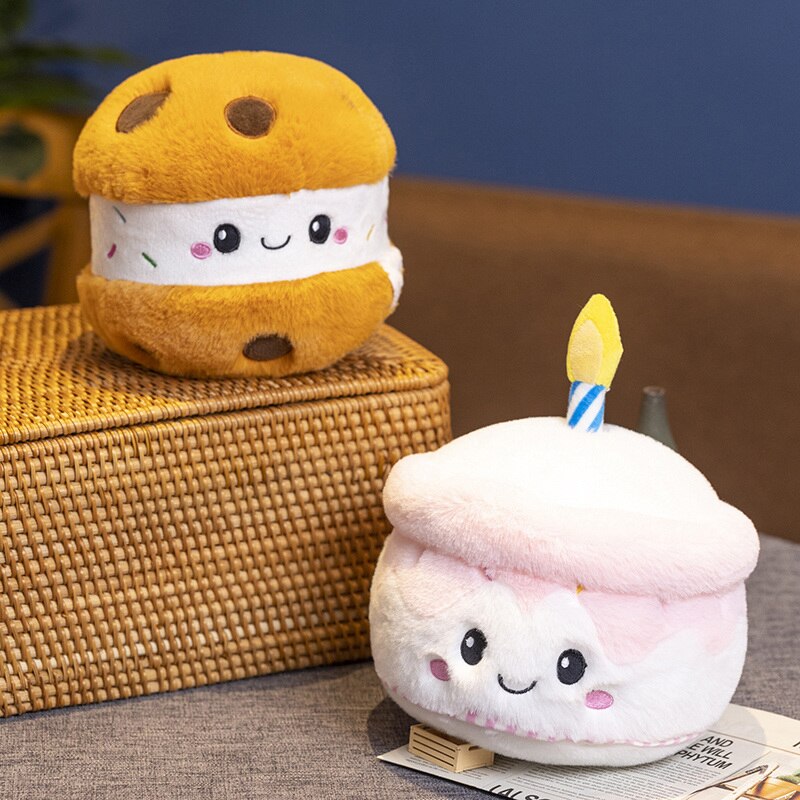 Cake Plush Toys 15-20cm - 5 Styles