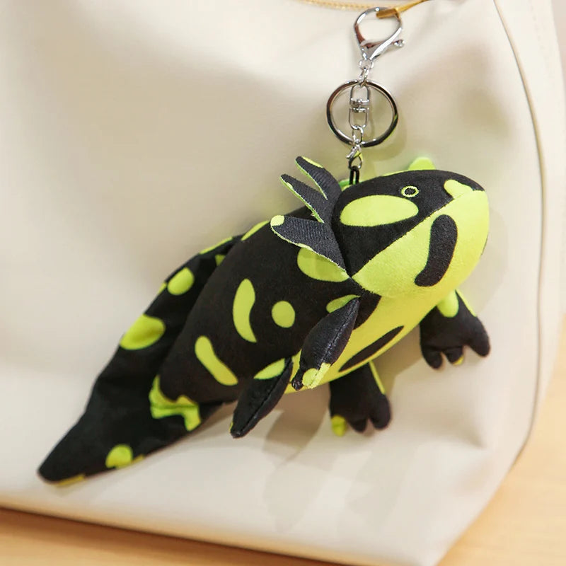 Cute Axolotl Plush Keychain 23cm - Black/Green/Blue/Yellow/Pink/Grey