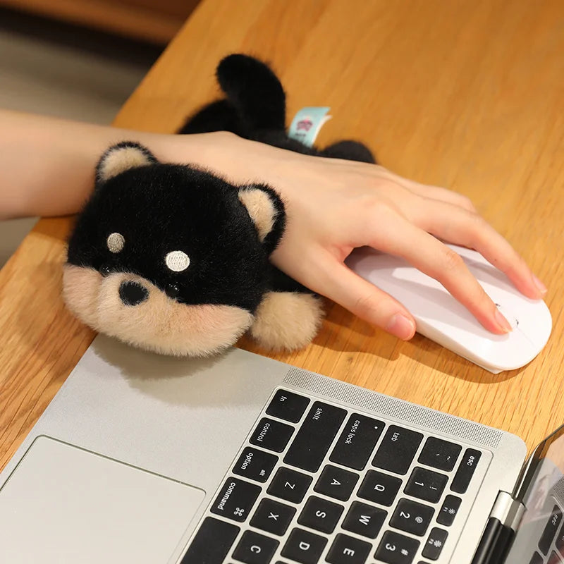 Cute Animial Wrist Rest Plush Toys - 18cm (Duck/Penguin/Dog/Panda/Bear/Elephant/Rabbit/Cat/Otter/Fox/Red Panda)