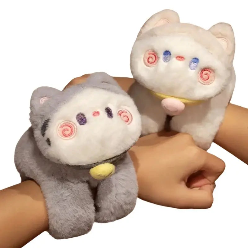 Cute Cat Plush Slap Band 25cm - 3 Styles