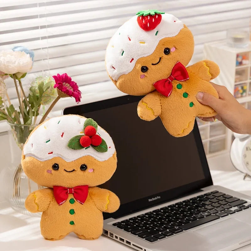 Christmas (Gingerbread Man) Plush Toys 25cm - 3 Styles