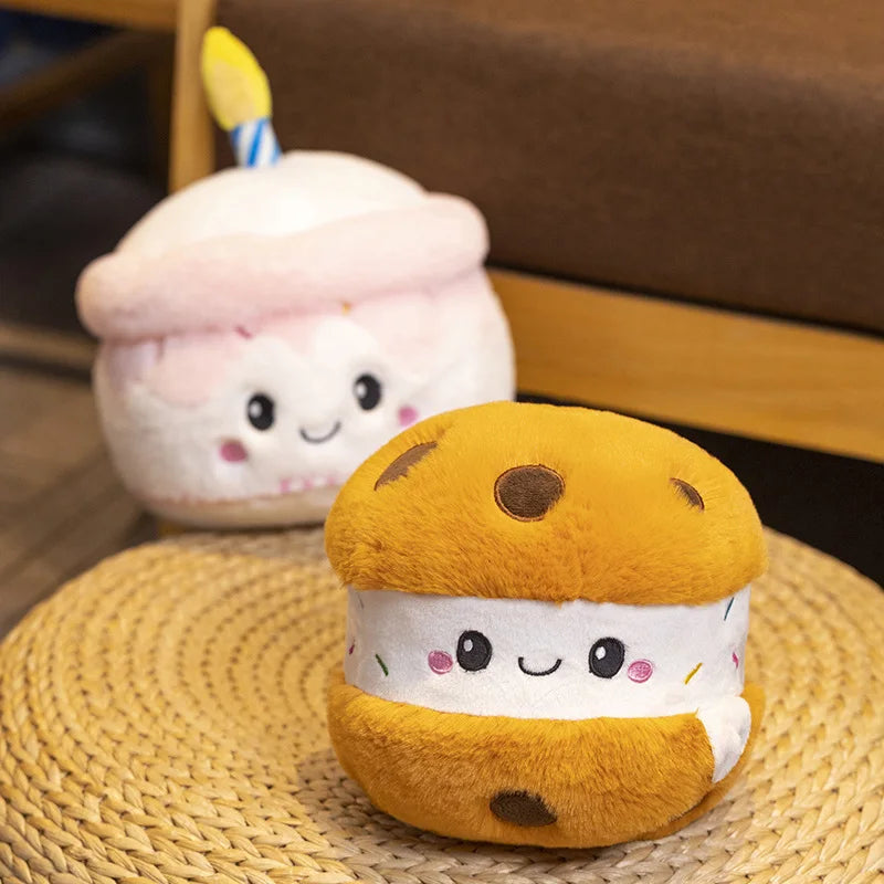 Cute Food Series(Muffin/Cake/Biscuit) Plush Toys 15-25cm