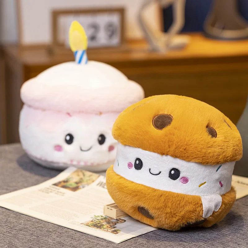 Cute Food Series(Muffin/Cake/Biscuit) Plush Toys 15-25cm