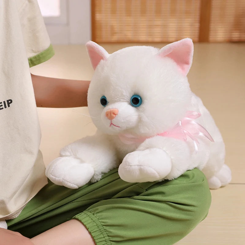 Cute Lying Cats Plush Toys 20/30/38/48cm - 6 Styles