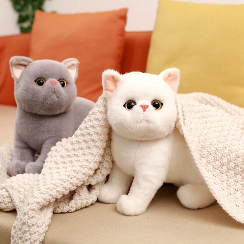 Cats Lifelike Plush Toy 26cm