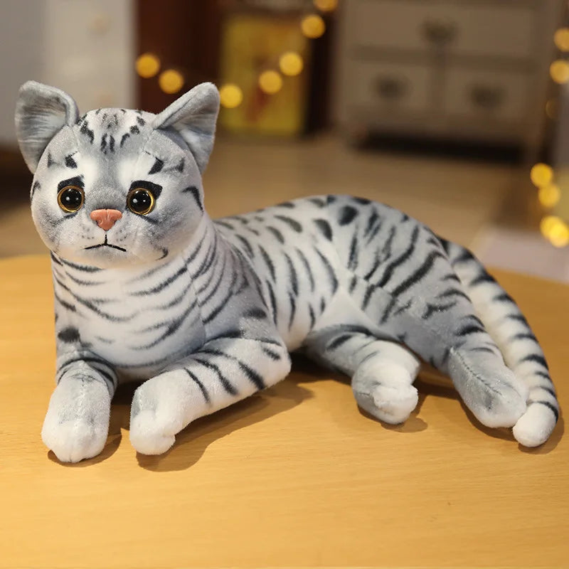 Cats Lifelike Plush Toy 29cm - 3 Styles