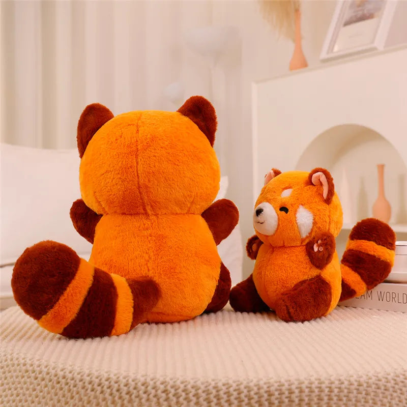 Cute Sitting Red Panda Plush Toys 23/35/45/60cm