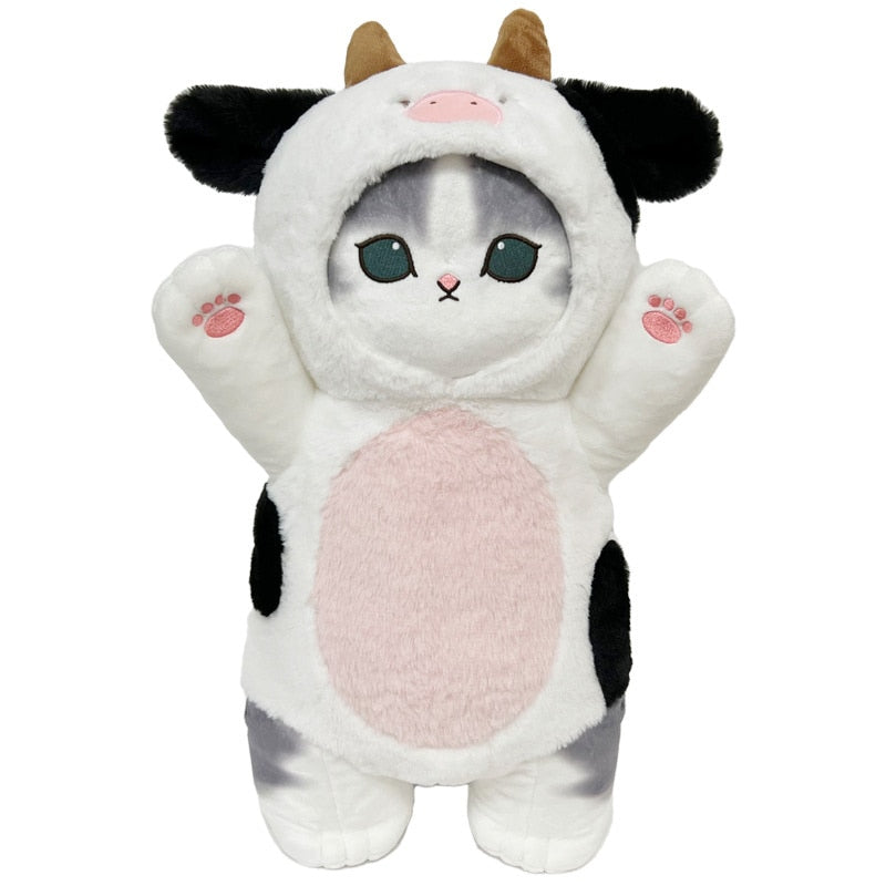 Mofusand Cat With (Cow/Crocodile/Bear) Dress Up Plush Toys 30cm/50cm