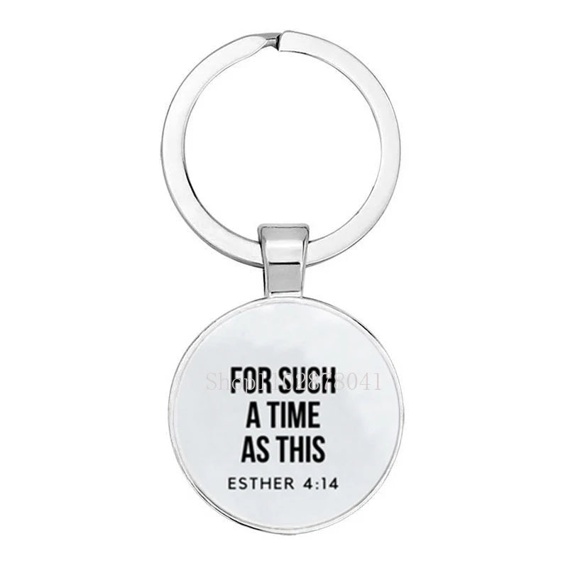 Keychain With The Bible Verse - 10 Coices