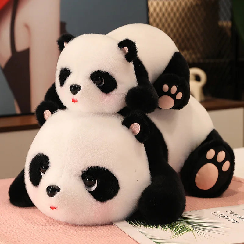 Cute Lying Panda Plush Toys 25/40/55cm