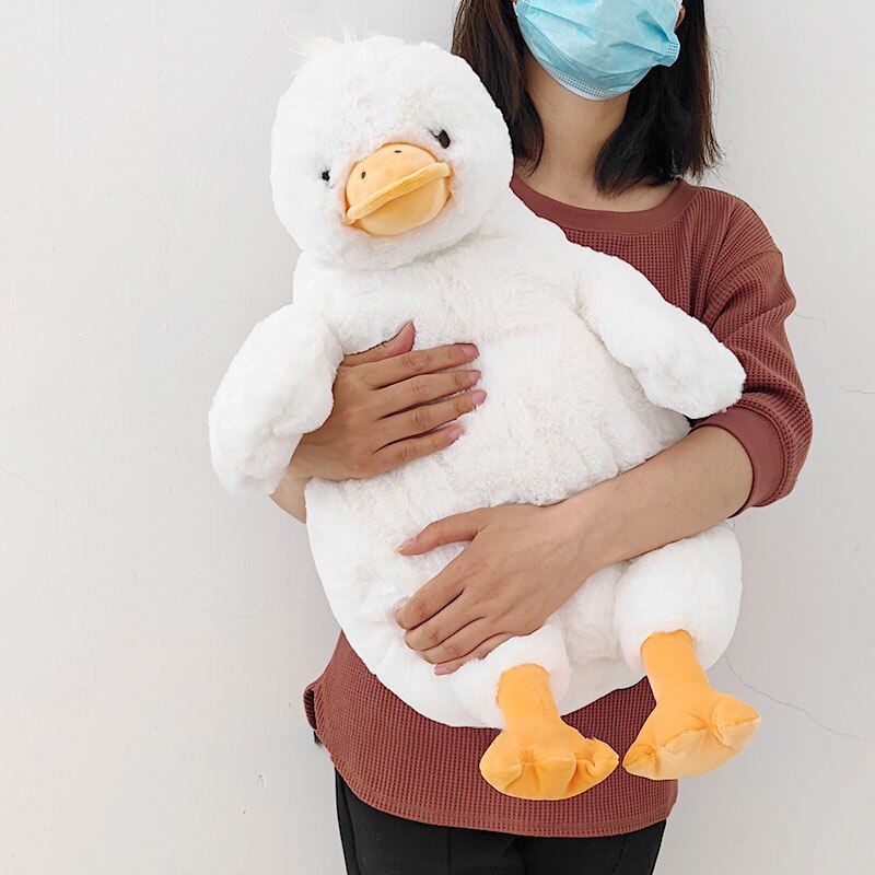 Chubby White Duck Plush Toys 45cm/60cm/80cm