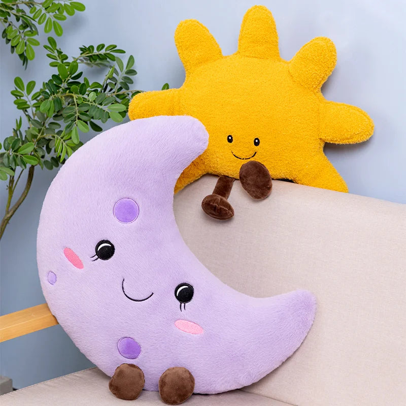 Sky Series Plush Toys (Cloud/Star/Moon/Sun) - 8 Styles