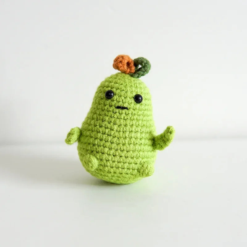 Handmade Knitted Vegetable (Potato/Tomoto) With/Without Positive Message - 11 Styles