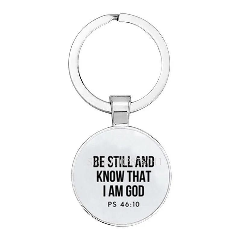 Keychain With The Bible Verse - 10 Coices