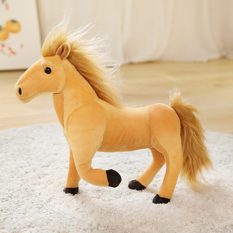 Horse Lifelike Plush Toy - 4 Styles