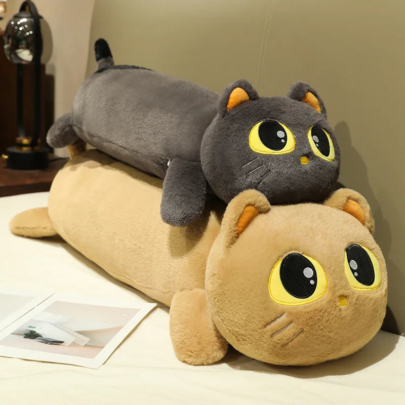 Cute Cat Long Pillow Plush Toys 90/110cm - 5 Styles