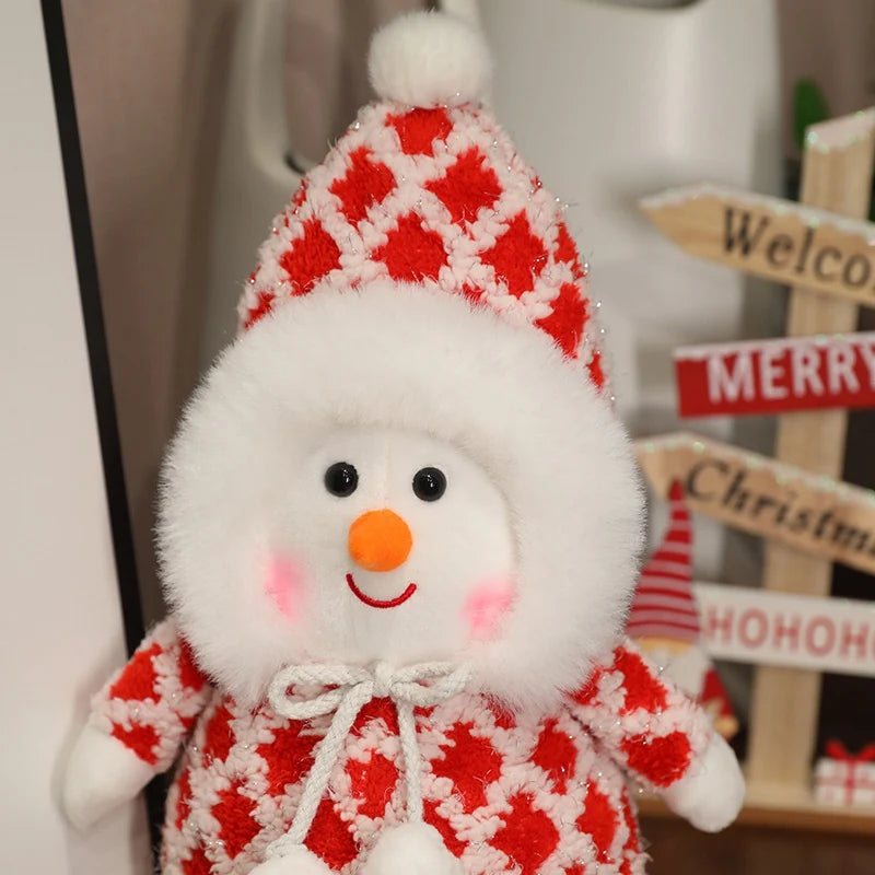 Christmas (Snowman) With Dress Plush Toys 35cm - 6 Styles