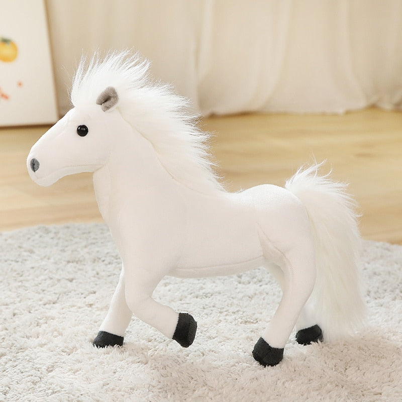 Horse Lifelike Plush Toy - 4 Styles