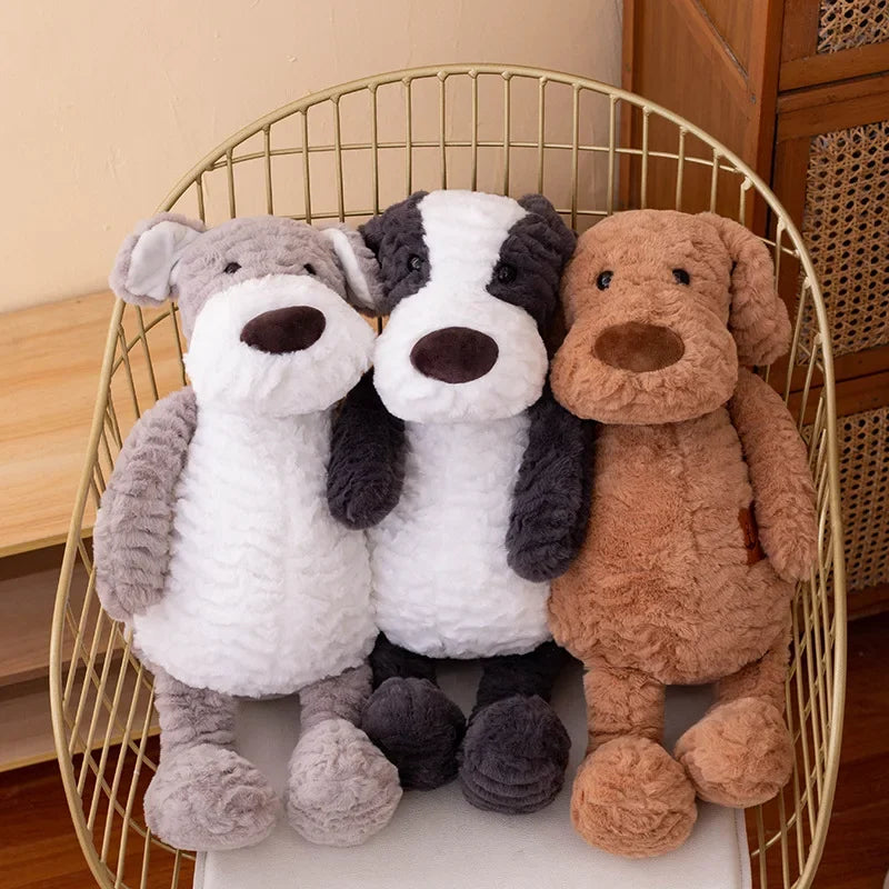 Cute Dog (Golden Retriever/Border Collie/Schnauzer) Plush Toys 35/50cm