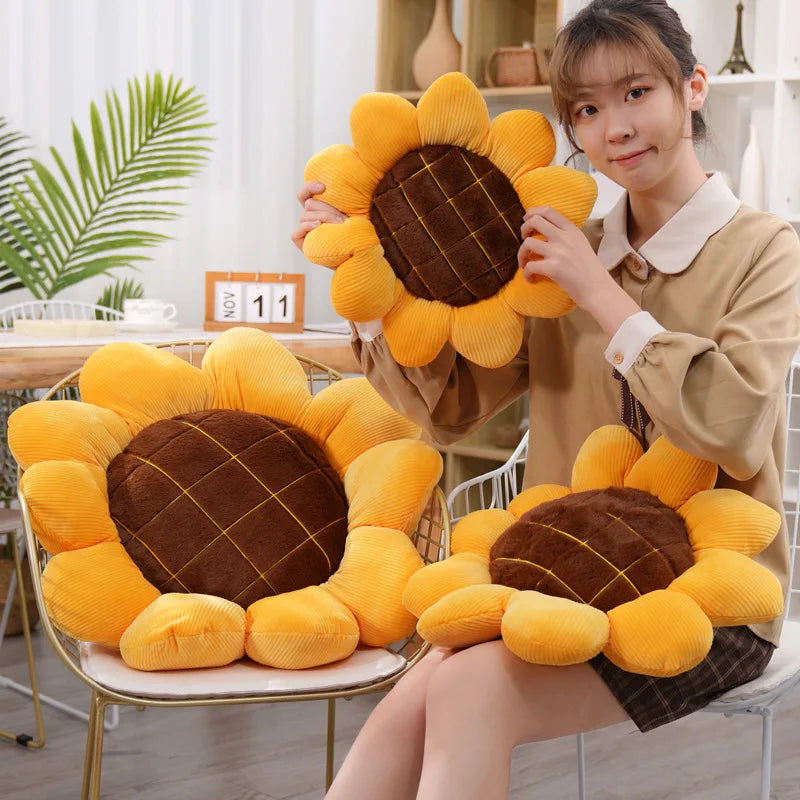 Sunflower Plush Pillow Toys 40/50/70cm