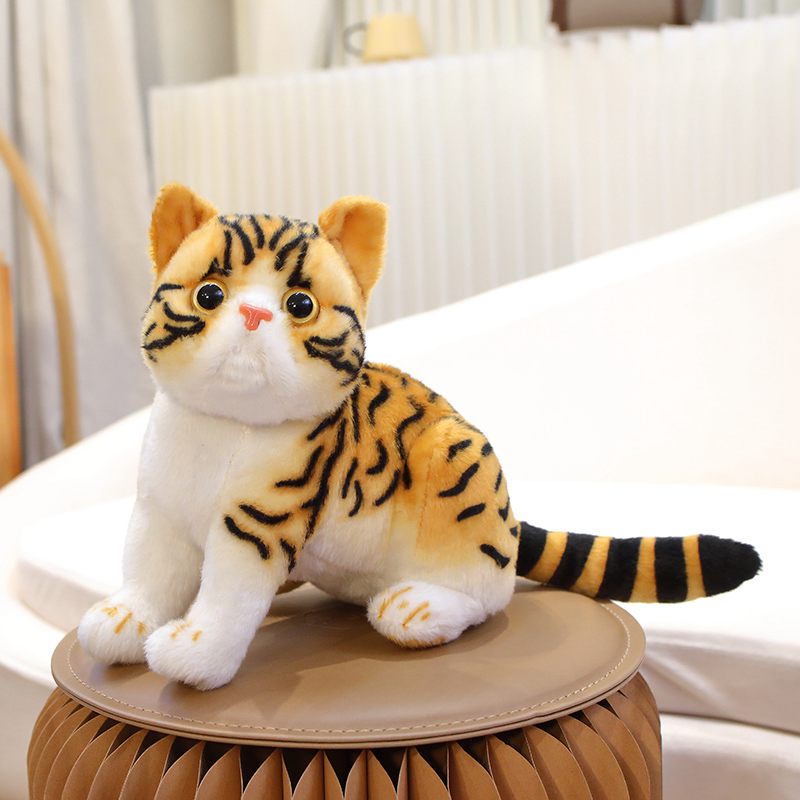 Cats Lifelike Plush Toy 26cm