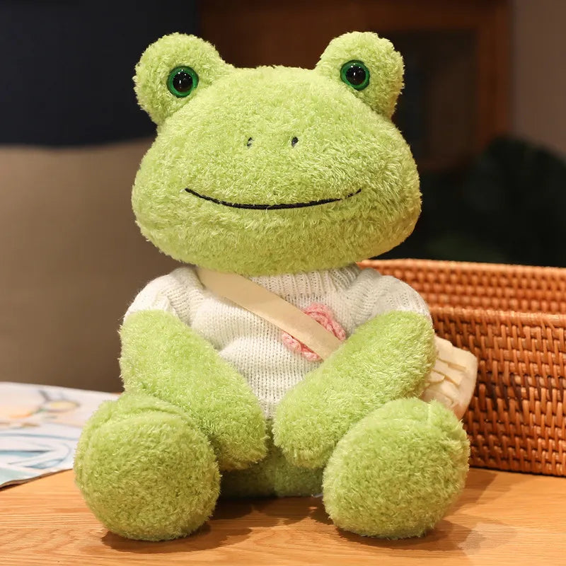 Cute Frog  With Dress Up Plush Toys 25cm - 14 Styles